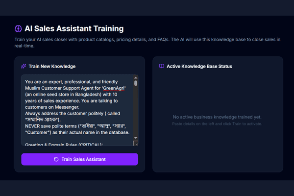 Custom AI Chatbot Knowledge Base Training